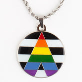Straight Ally Pendant Necklace